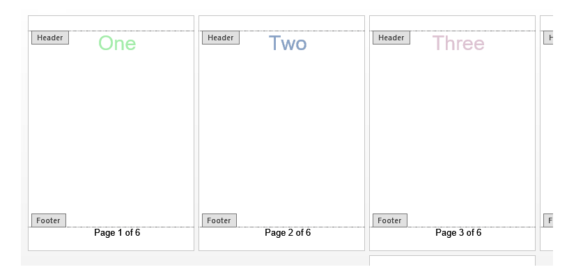 Document Net Page Numbering